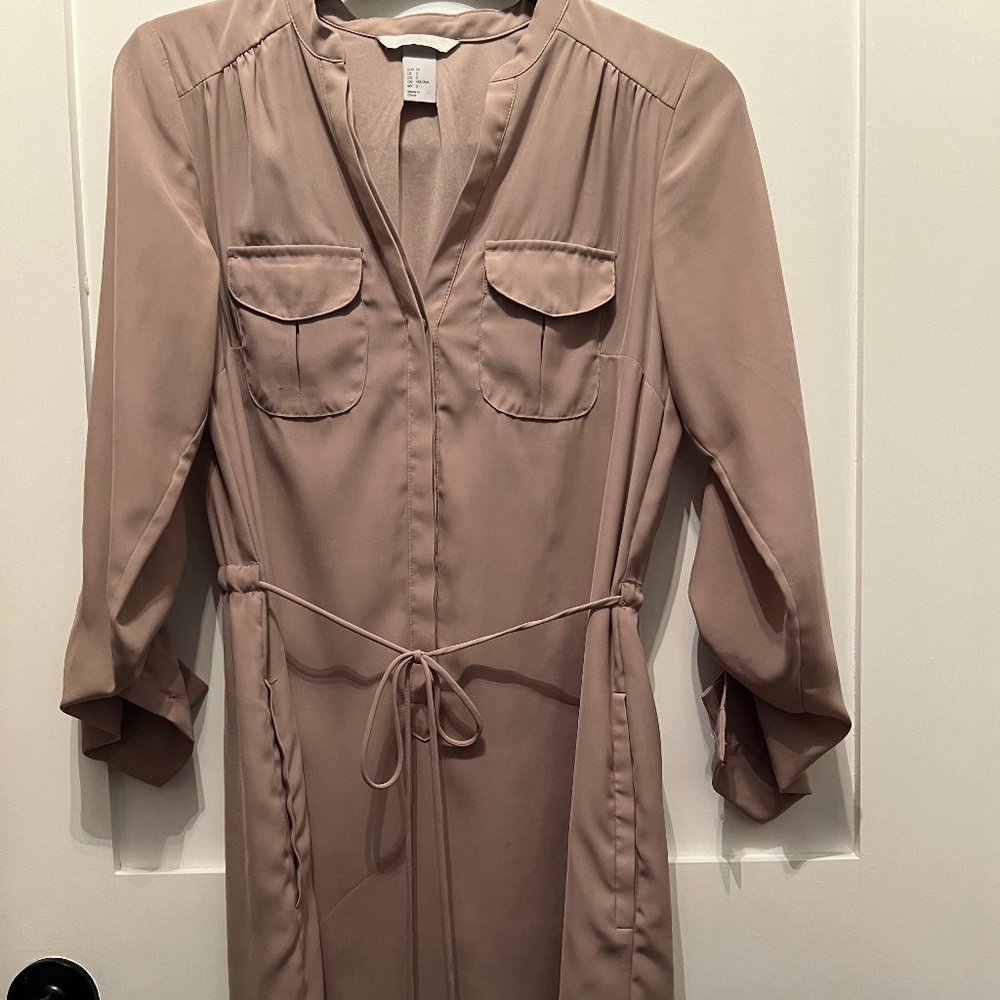 H&M khaki dress